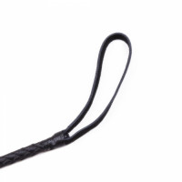 Батіг з діамантами натуральна шкіра DS Fetish Whip diamond pink