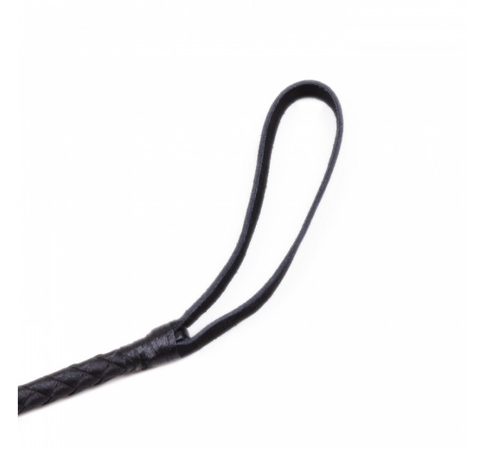 Стек с алмазами натуральная кожа DS Fetish Whip diamond pink