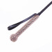 Стек с алмазами натуральная кожа DS Fetish Whip diamond pink