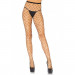 Колготки из микросетки со стразами черные Leg Avenue Rhinestone micro net tights O/S