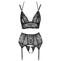 Комплект білизни Bra Suspender Set M