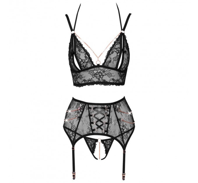Комплект белья Bra Suspender Set M