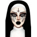 Маска из страз Possessed face jewels sticker Leg Avenue