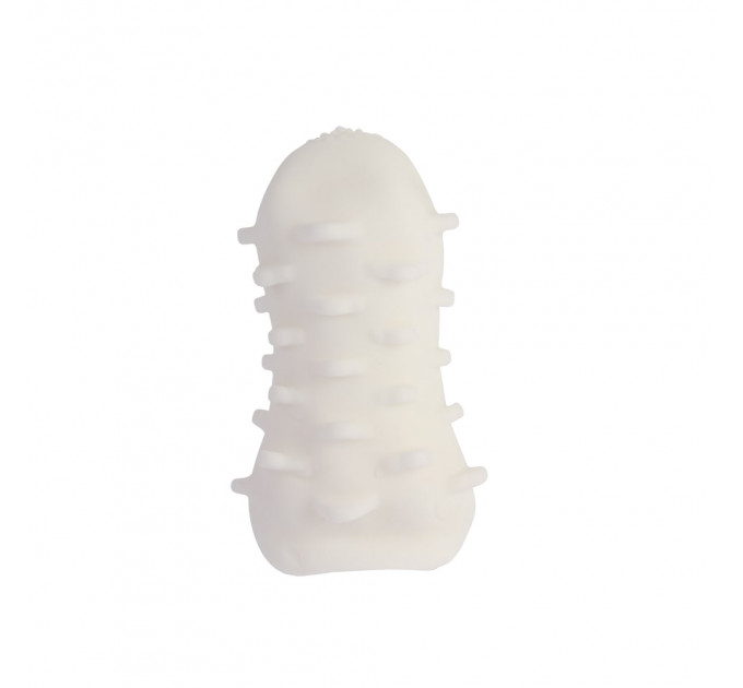 Мастурбатор рельефный Chisa COSY Stamina Pocket, белый, 8 х 4 см