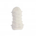 Мастурбатор рельефный Chisa COSY Stamina Pocket, белый, 8 х 4 см