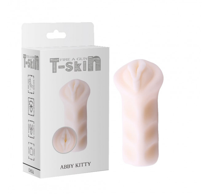 Мастурбатор Вагина Chisa T-skin Abby Kitty, телесный