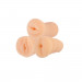 Набор с 3-х мастурбаторов Chisa Man Q Three-Way Stroker Set, телесный