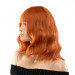 Парик каре с челкой волнистый Fetish Hair, рыжий, 30 см