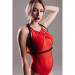 Портупея со звездочками Star Candy Hero, из экокожи, черная, One Size