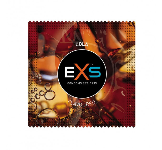 Презервативи EXS Mixed Flavoured зі смаком шоколаду, коли, полуниці та жуйки (ціна за упаковку, 12 шт)