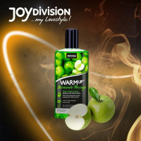 Їстівна масажна олія з ефектом, що розігріває WARMup Green Apple 150 мл