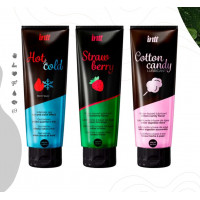 Їстівний лубрикант зі смаком солодкої вати Intt Cotton Candy, 100 мл
