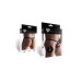 Набор откровенных стринг для мужчин, RFP 2 Pack Of Mens, черный, размер L/XL