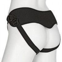 Трусики для страпону універсальні Doc Johnson з ущільненою спинкою Supreme Harness w. Plug