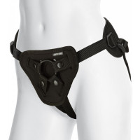 Трусики для страпону універсальні Doc Johnson з ущільненою спинкою Supreme Harness w. Plug