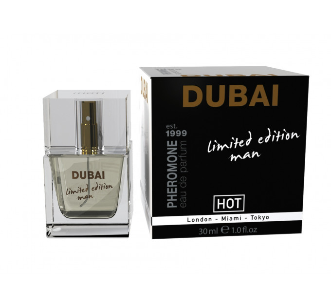 Туалетна вода для чоловіків HOT Dubai Limited Edition з феромонами, 30 мл