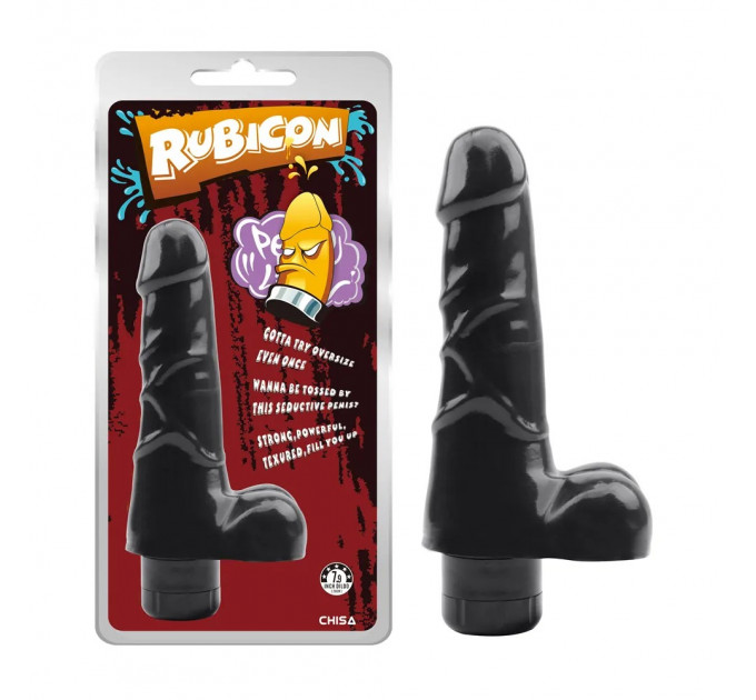 Вибратор реалистичный Chisa RUBICON, черный