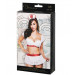 Игровой костюм медсетры Baci Cheeky Nurse Lingerie White/Red OS