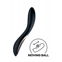 Інноваційний вібратор для точки G Satisfyer Rrrolling Explosion чорний