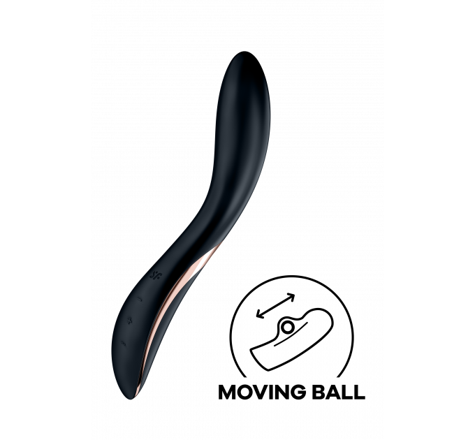 Инновационный вибратор для точки SATISFYER RRROLLING EXPLOSION BLACK