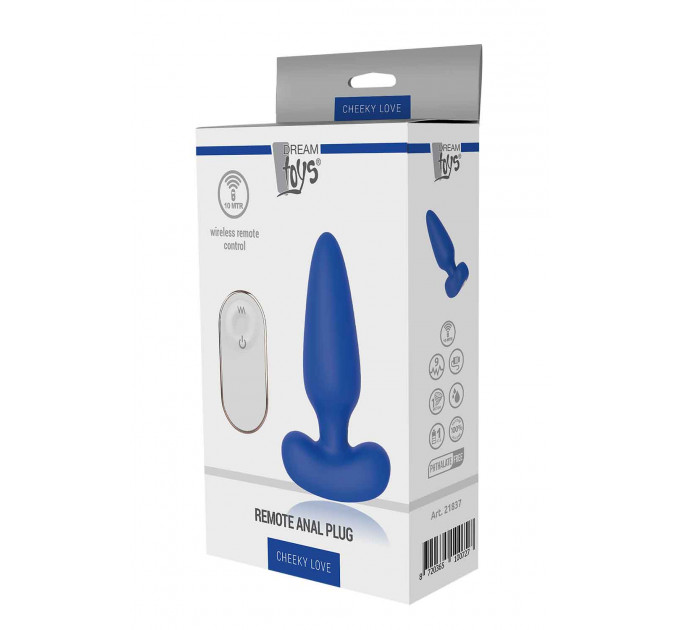 Dt21837 анальна пробка з дистанційним управлінням Dream Toys CHEEKY LOVE REMOTE ANAL PLUG