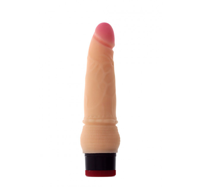 Вибромассажер реалистик Dream toys RealStuff 15,5 см, телесный