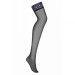 Чулки Obsessive Drimera stockings blue S/M