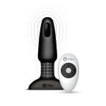 Анальна пробка з вібрацією та пультом керування B-VIBE RIMMING PLUG 2, чорна