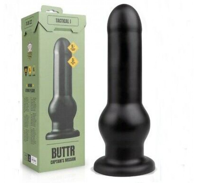 Велика анальна пробка BUTTR Tactical I Dildo