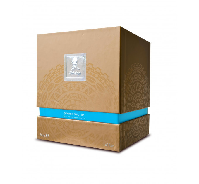 Духи з феромонами чоловічі SHIATSU Pheromone Fragrance men lightblue, 50 ml