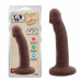 Фаллоимитатор с хребтом Chisa T-skin ReaL Eve's Allure, коричневый