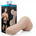 Фаллоимитатор с мошонкой реалистичный Fleshjack Boys ALLEN KING DILDO, телесный, 18 см х 4,5 см