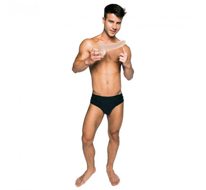 Фаллоимитатор с мошонкой реалистичный Fleshjack Boys ALLEN KING DILDO, телесный, 18 см х 4,5 см