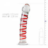 Фалоіммітатор скло Gildo Glass Dildo No.15