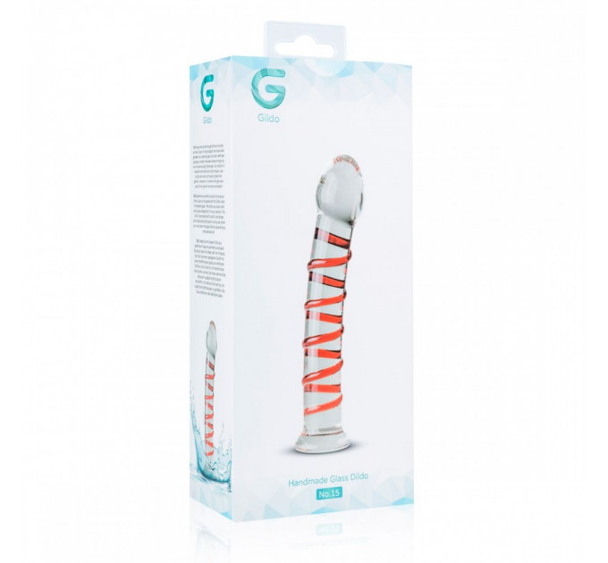 Фалоиммитатор стекло Gildo Glass Dildo No.15