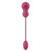 Гибкий двойной стимулятор и вибрационное яйцо Dream Toys Essentials, розовый