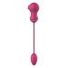 Гибкий двойной стимулятор и вибрационное яйцо Dream Toys Essentials, розовый
