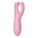 Гибкий смарт вибратор SATISFYER THREESOME 4 CONNECT APP PINK
