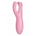 Гибкий смарт вибратор SATISFYER THREESOME 4 CONNECT APP PINK