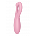 Гибкий смарт вибратор SATISFYER THREESOME 4 CONNECT APP PINK