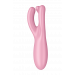 Гибкий смарт вибратор SATISFYER THREESOME 4 CONNECT APP PINK