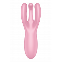 Гнучкий смарт-вібратор Satisfyer Threesome 4 Connect App рожевий