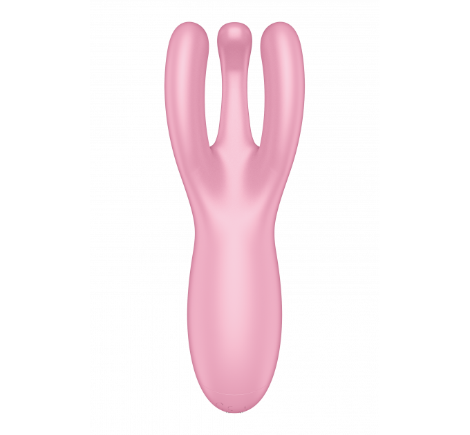 Гибкий смарт вибратор SATISFYER THREESOME 4 CONNECT APP PINK