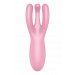 Гибкий смарт вибратор SATISFYER THREESOME 4 CONNECT APP PINK
