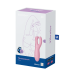 Гибкий смарт вибратор SATISFYER THREESOME 4 CONNECT APP PINK