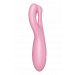 Гибкий смарт вибратор SATISFYER THREESOME 4 CONNECT APP PINK