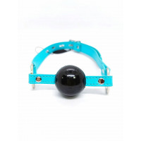 Кляп DS Fetish Ball gag blue