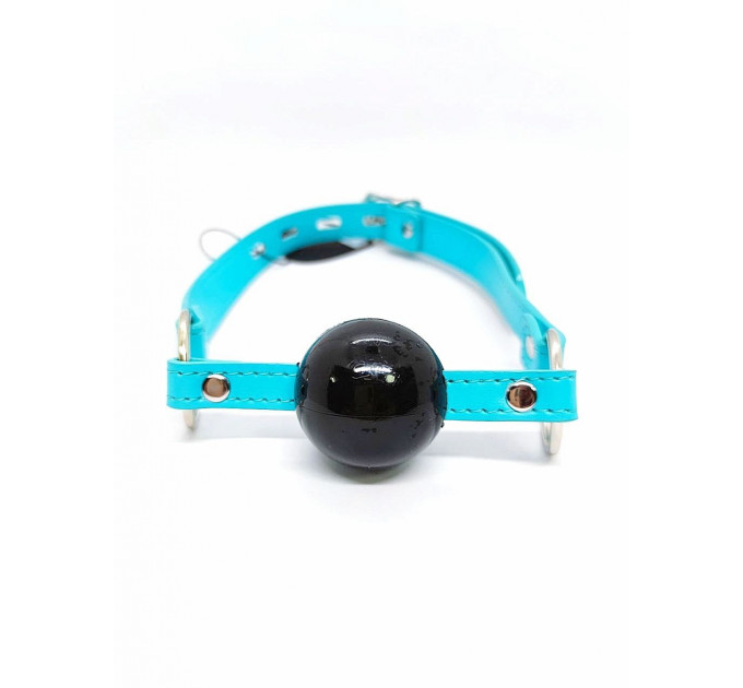 Кляп DS Fetish Ball gag blue