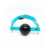 Кляп DS Fetish Ball gag blue