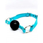 Кляп DS Fetish Ball gag blue